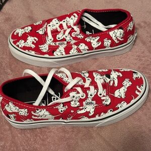 Vans Authentic (Disney) Dalmation/Red